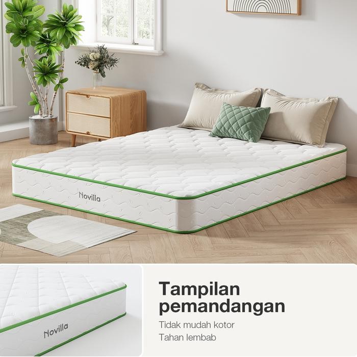 READY Novilla kasur MetaDream spring bed mattress in a box tebal 20cm ukuran kasur 90x200 120x200