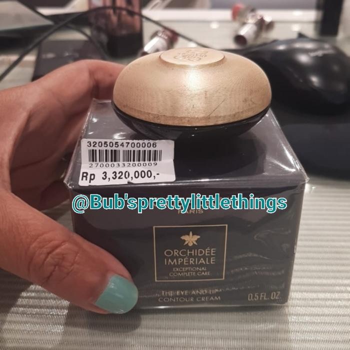 Guerlain orchidee imperiale the eye and lips contour cream