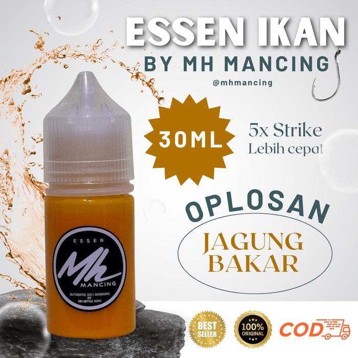 Essen Ikan Mas Jagung Bakar 30Ml Mh Mancing Pasti Ori