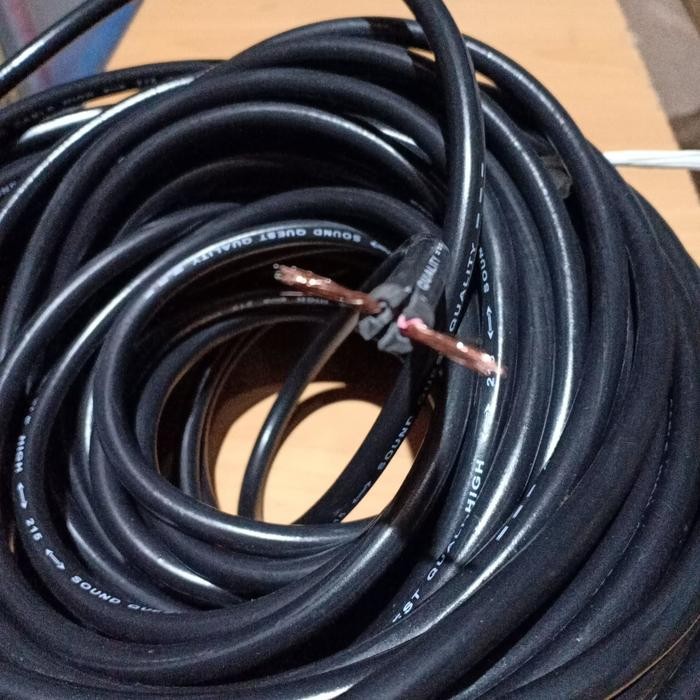KABEL SERABUT HITAM 2X1.5 (1 Rol ) / KABEL HYO 2X1.5 HITAM