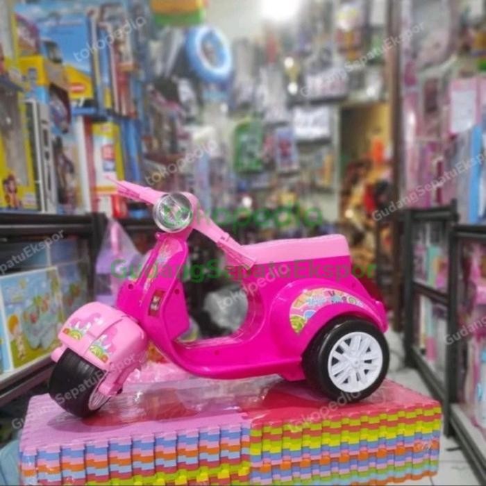 MAINAN ANAK VESPA MINI DORONG FD 301 MINI VESPA