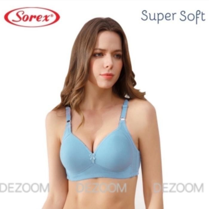Bra Sorex Super Soft Cup C Besar tidak ada kawat