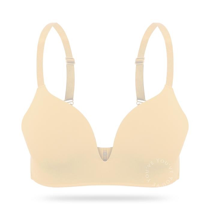 You've ( YouHave ) BH Bra Tanpa Kawat Wanita Premium Satin Seamless Busa Tipis 100089