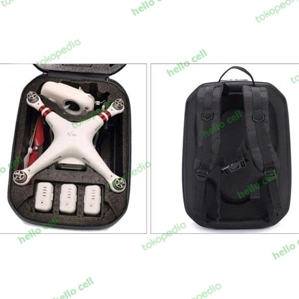 oep6- Original Tas Ransel Backpack Hardcase Drone Dji Phantom 4 3 Pro Waterproof