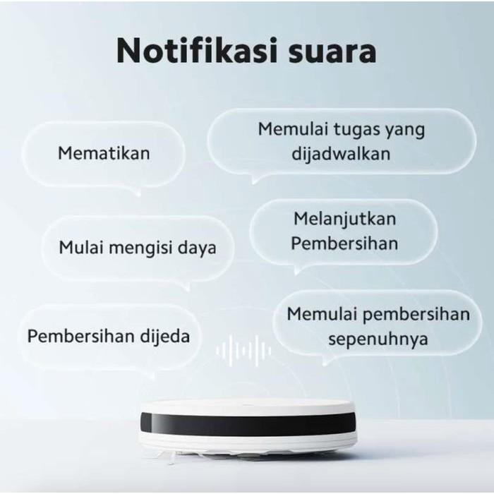 Xiaomi Official Robot Vacuum E10 Navigasi Presisi Daya Hisap 4000Pa