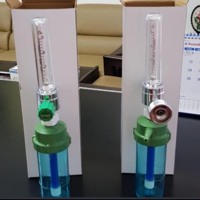 Ready Regulator Oksigen Dinding Ulir / Regulator Dinding Ulir