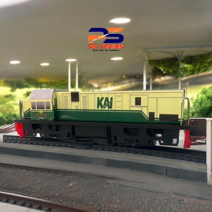 Hobi3s- Rangkaian Mainan Kereta Api Indonesia Murah Kayu Cc201Vintage Ekoputih