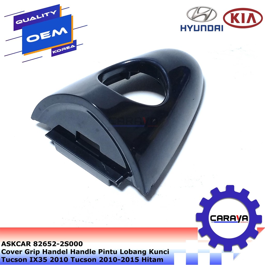 Cover Grip Handel Handle Pintu Lobang Kunci Tucson IX35 2010 Tucson 2010-2015 Hitam