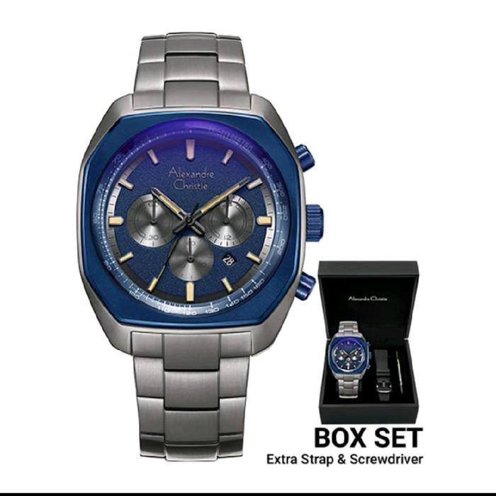 JAM TANGAN PRIA ALEXANDRE CHRISTIE AC6666 AC 6666 ORIGINAL - 06.26