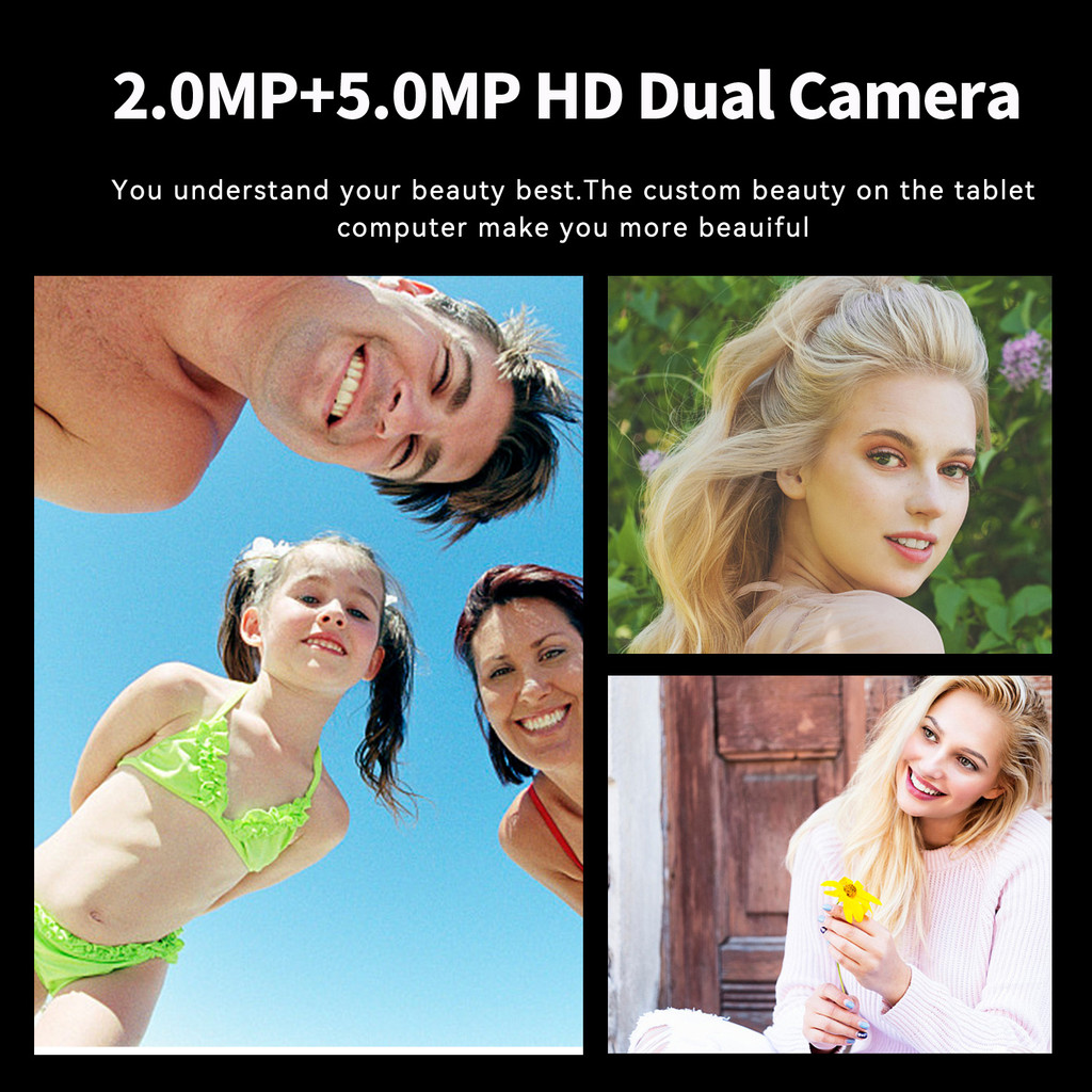 2025 Global Version Original BDF Pad Tablet 10.1 inch HD Android 11, 4GB+64GB, 5000mAh ,3G Dual SIM