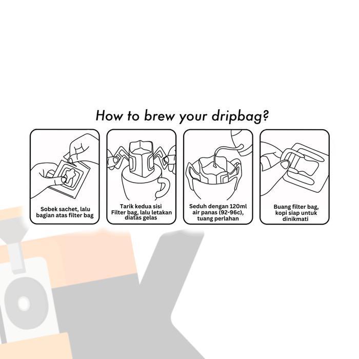 Hampers Instant Coffee Drip Bag By Kieta Coffee Terpercaya