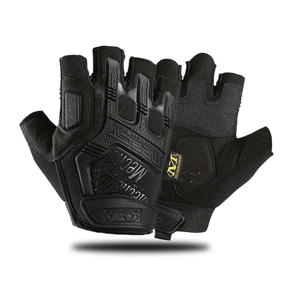 Popular Tactical Gloves Half Finger Special Forces Outdoor Mountaineering Riding Protection Men Half