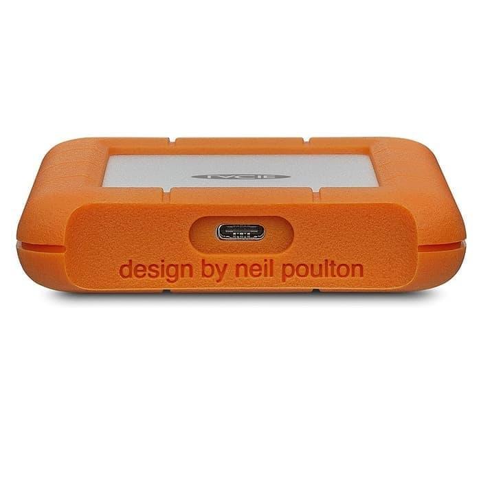 Lacie Rugged USB-C 5TB USB 3.0 Harddisk Portable External Hardisk