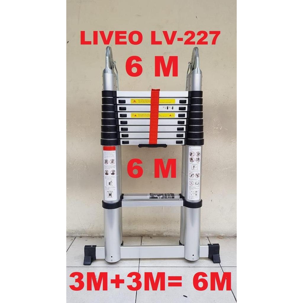Promo Tangga Teleskopik 6 Meter Multi Liveo, Tangga Telescopic 6 Meter