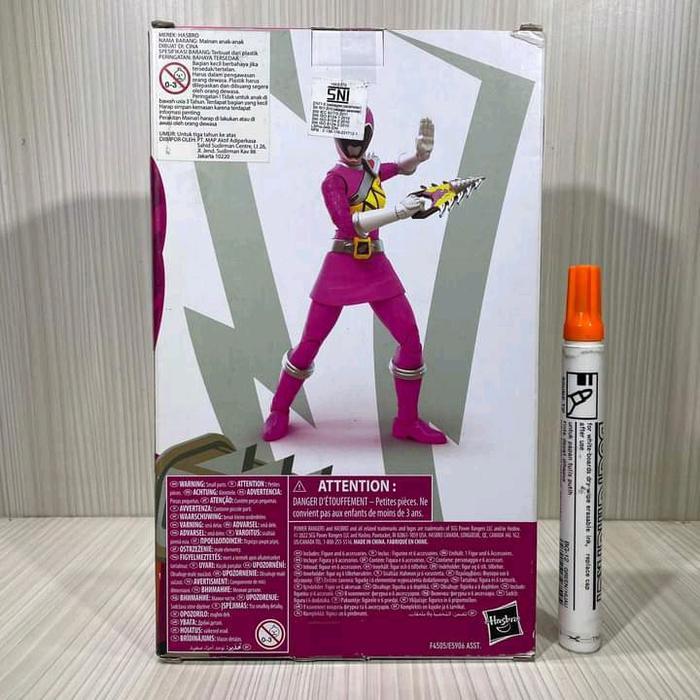 HOT SALE MAINAN ACTION FIGURE POWER RANGERS DINO CHARGE PINK RANGER POWER RANGER LIGHTHNING