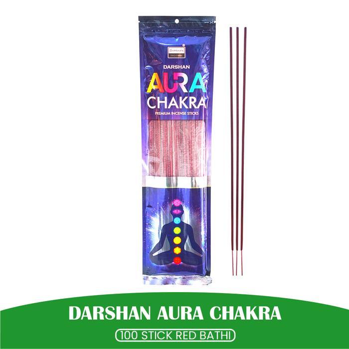 Dupa India Aromaterapi Red Bathi - Darshan Aura Chakra Terbaru 
