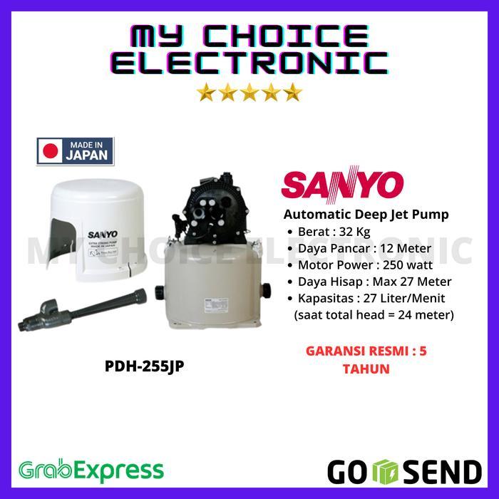 Sanyo Jet Pump Pdh-255Jp / Pdh-255 Jp / Pd-H255Jp Terbaru 