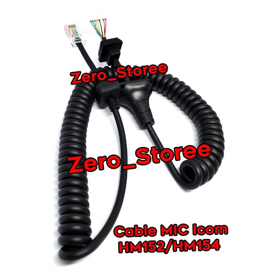 KABEL MIC ICOM HM152 KABEL MIG HM-152 KABEL MIK HM 152 ICOM SPIRAL