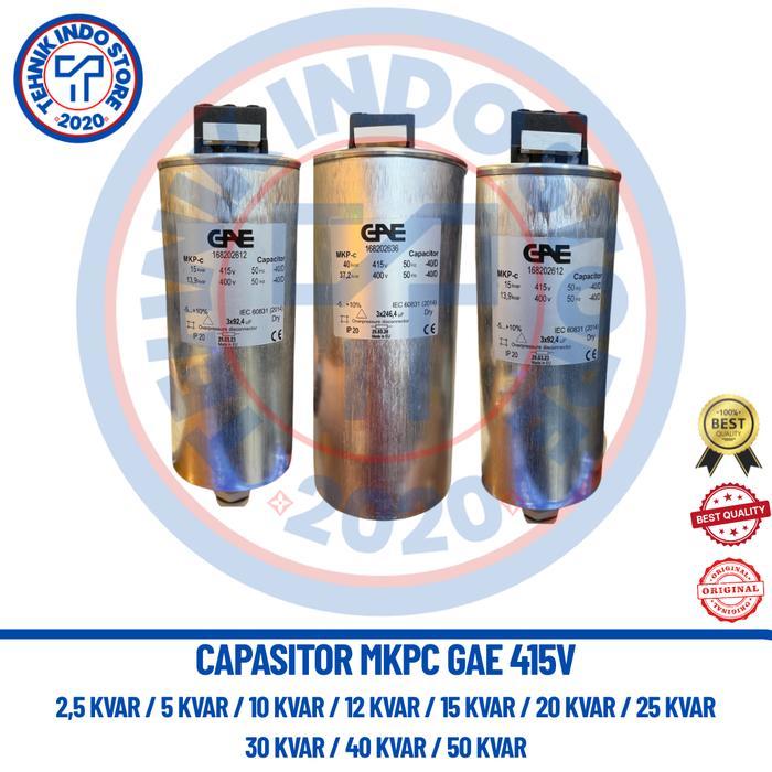 CAPASITOR 30 KVAR 415V MKPC GAE / 30KVAR CAPASITOR PANEL GEA ORIGINAL