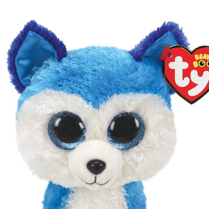 Ty Beanie Boos Boneka Hewan Prince Husky Reguler Ty95332 Original