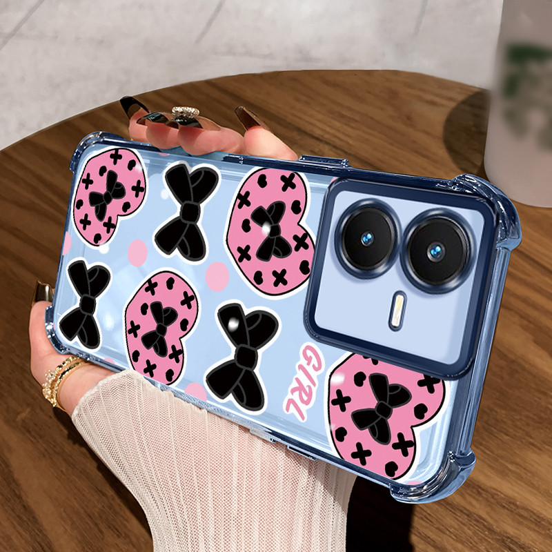 Casing Hp untuk VIVO Y22 Y22s Case Stiker aksesori lucu Kasing gaya Limited Cesing Airbag Kesing Sil