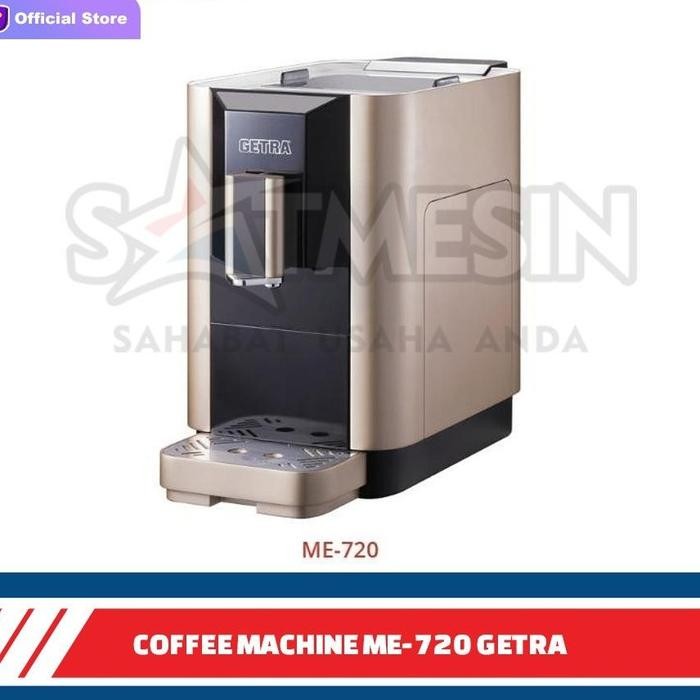

MESIN KOPI GETRA ME720 FULL AUTOMATIC BLACK COFFEE ESPRESSO ME 720