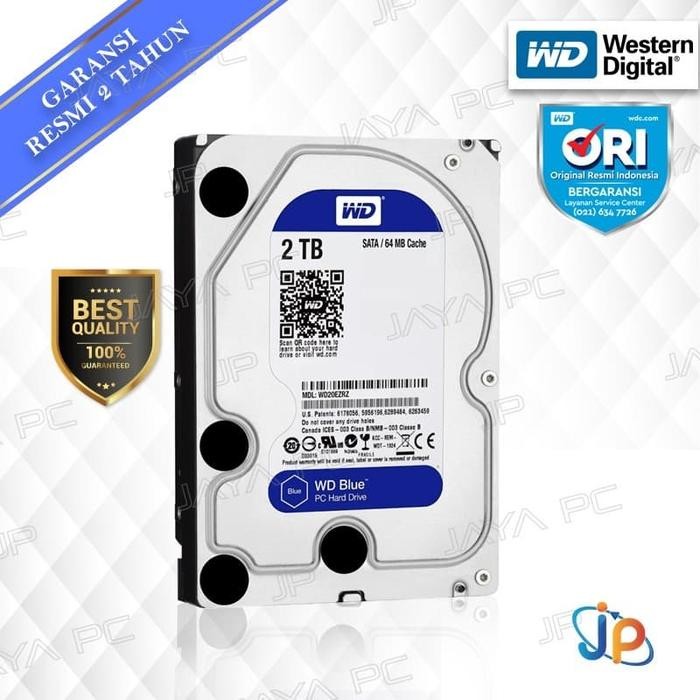 

oW.galiban - WD Blue 2TB HDD 3.5" Harddisk Internal PC Desktop Original