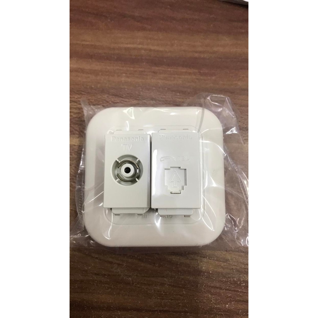 Frame seri isi saklar telp + tv panasonic