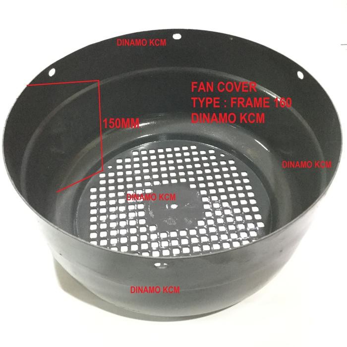 Terhemat Frame 160 - Fan Cover Besi - Tutup Dinamo - Cover Motor Terlariss 
