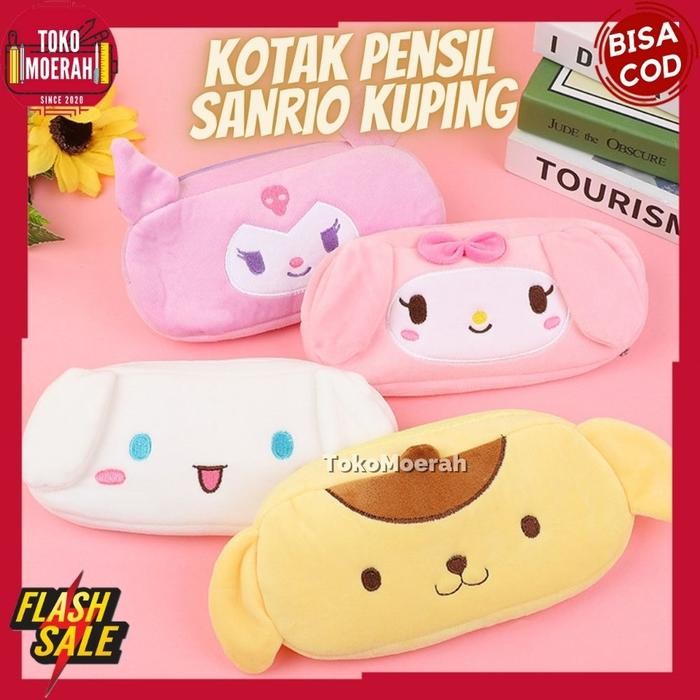 

KOTAK PENSIL SANRIO KUPING V1 TEMPAT PENSIL KAIN SANRIO KUROMI PURIN