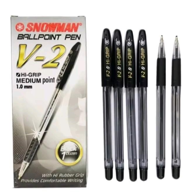 

NEW PRODUK PULPEN SNOWMAN V-2 HI-GRIP FINE POINT 1.0 MM WARUNG ARA67