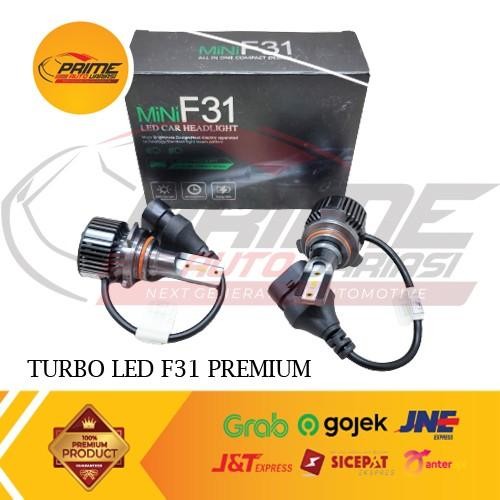 STOK TERBATAS TURBO LED F31 H4/H11/H8/H9/H16/HB3/HB4/H7/H1 QD470