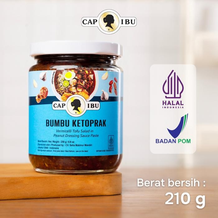 

Pilihan- Cap Ibu Bumbu Ketoprak Kemasan Jar Beling