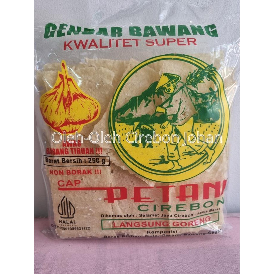 

Pilihan- Krupuk Gendar Petani - Petani Bawang Gendar Renyah - Petani Gendar Bawang Gurih -