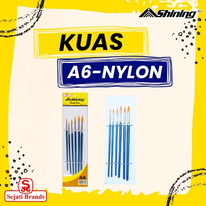 

Pilihan- Shining Kuas Gambar A6 Nylon (Lancip)