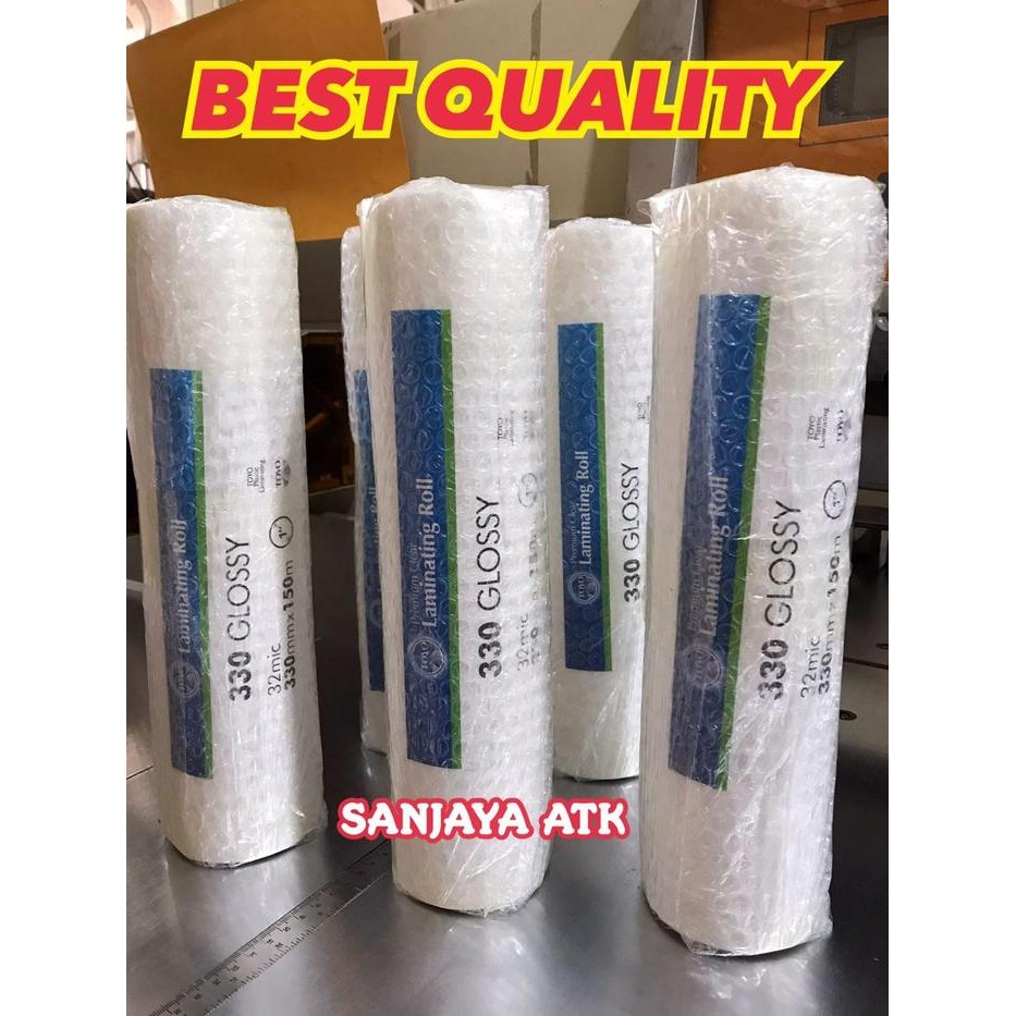 

Pilihan- Plastik Laminating Roll Glossy 330Mm