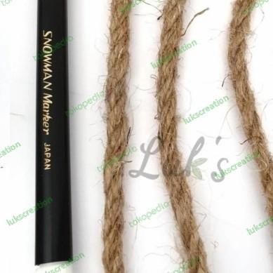 

Tali goni 6 ply 7mm meteran - tampar goni murah - tali rami promo