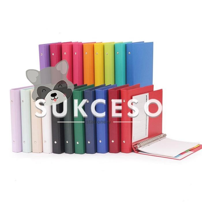

Bantex School Binder B5 1326 Multiring / Buku Loose Leaf 26 Ring Besi