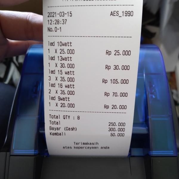 

PAKET ALAT KASIR KOMPLIT USB + BLUETOOTH WITH 2D OMINI BARCODE SCANNER