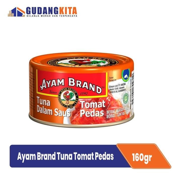 

Pilihan- Ikan Tuna Saus Tomat Pedas Ayam Brand - Tuna Tomato Chilli 185G