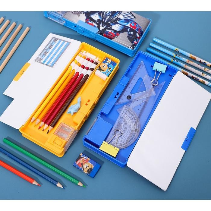 

KOTAK PENSIL MULTIFUNGSI MOTIF KARTUN UNTUK ANAK LAKI-LAKI /TRANSFORMER PASSWORD PENCIL CASE /TEMPAT