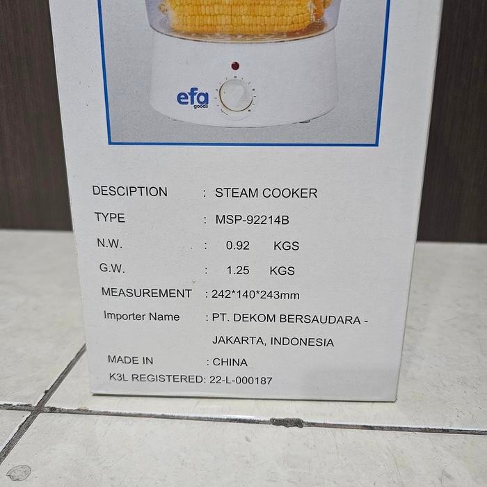 Steam Cooker Akebonno / Kukusan Listrik