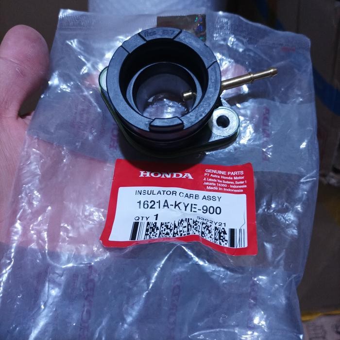 KARET INTAKE INSULATOR CARBU HONDA NEW MEGAPRO 16210 KVE 900