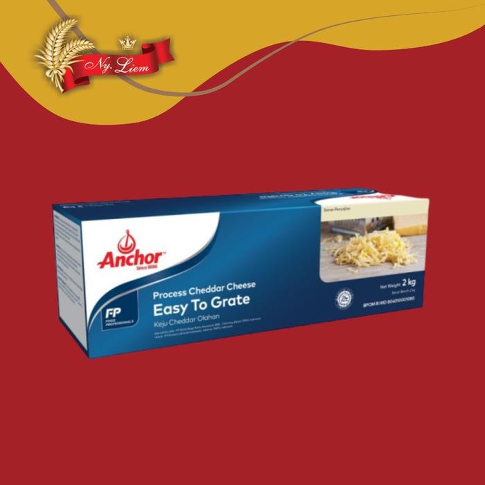 

Pilihan- Anchor Keju Cheddar Olahan 2Kg