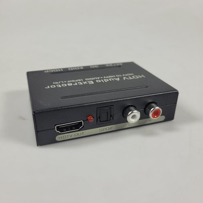 Audio Splitter Hdmi To Hdmi + Optical Spdif + Rca Extractor Converter