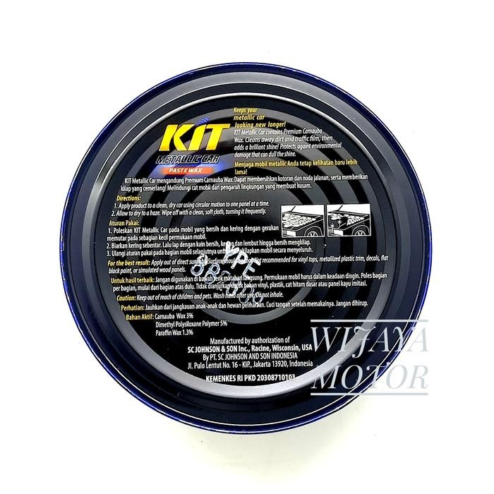 Pilihan- Kit Kaleng Biru Kit Metallic Car Kit Paste Wax
