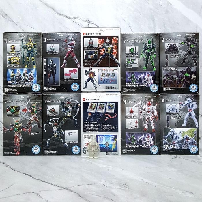 SHODO-O-X Kamen Rider BLADE Series [Blade Jack King Garren Wild Chalice Leangle Albino Joker Undead