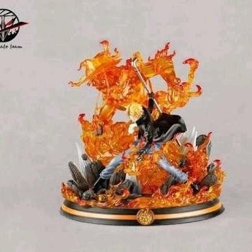Sabo & Ace Statue JZ Studio Bekas Eks Display