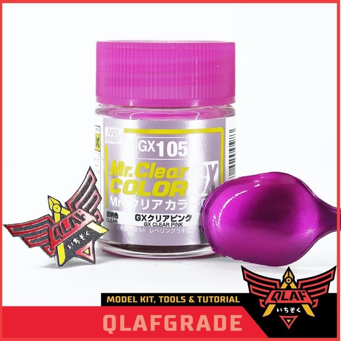 

Mr Color GX CLEAR PINK GX105 GX 105 cat gundam model kit airbrush