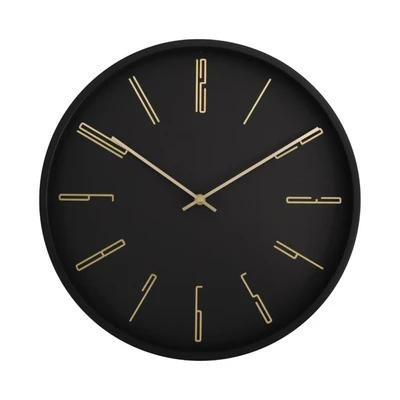 Jam Dinding Besar Cantik Ukuran 40cm - Hitam